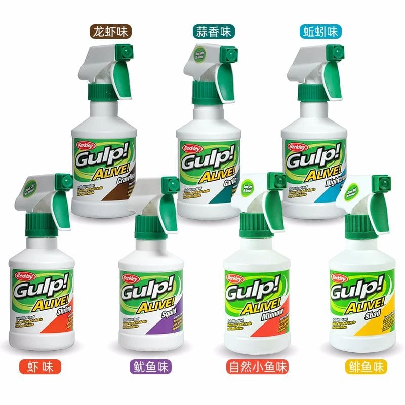 【新品】贝克力GULP！鱿鱼仔软饵，气味独特，爆钓新利器！